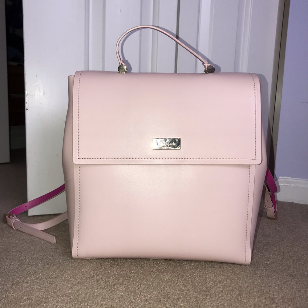 Kate spade pink mini backpack